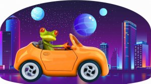 Развивающий мультфильм - Машинки и животные - Детский обучающий мультик