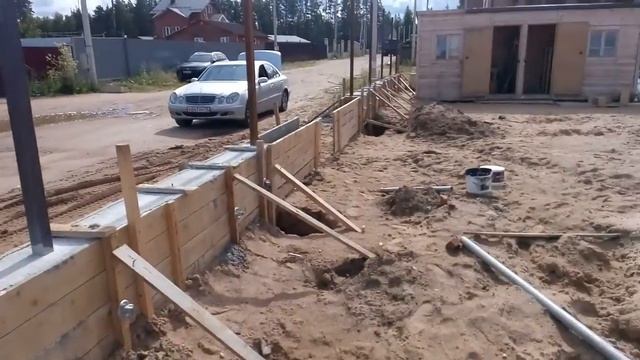 Как я строил дом (закончена лента под забор)) смотреть онлайн