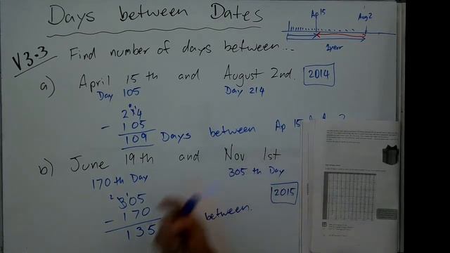 Days between Dates. (#12 Consumer Maths, Gen2) смотреть онлайн