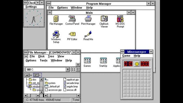 История Windows - Windows 3.x(№4) смотреть онлайн
