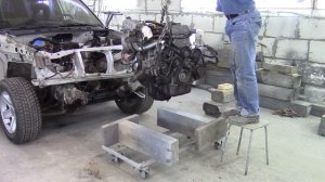 Как снять двигатель на сузуки гранд витара.