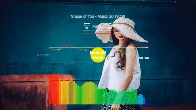 Shape of You | Music 5D - 360° ( Use headphones ) смотреть онлайн