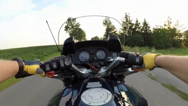 BMW R 1150RT evening cruise | POV