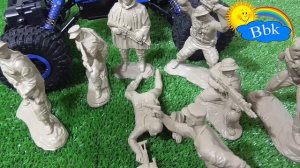 Домашние сражения игрушек ↑  Военные солдатики, техника ↑ Обзор игрушек ↑ Масштабное сражение