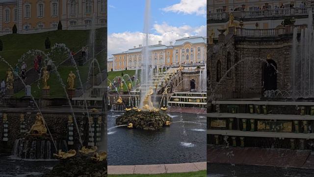 Фонтан «Самсон» (Петергоф) смотреть онлайн