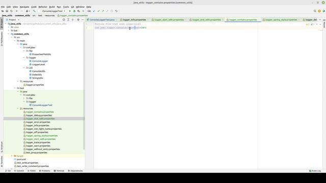 Console logger additional functionality, jUnit 5 tests,String startWith, endWith, contains,split L1 смотреть онлайн