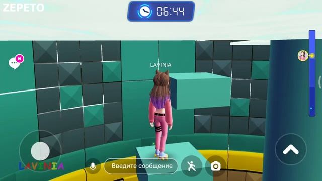 Zepeto прохождение карты Jump Master! Зепето Лавинья мастер прыжков!