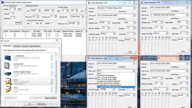 Virtual Audio Cable - Audio über mehrere Ausgänge ausgeben смотреть онлайн