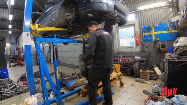 Замена двигателя VOLVO S60 2.5 T смотреть онлайн