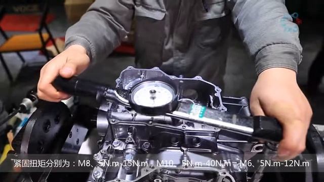 Loncin VOGE KE500 engine assembly part 2 смотреть онлайн