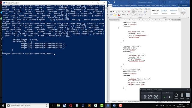 MongoDB-Shell- update - delete смотреть онлайн