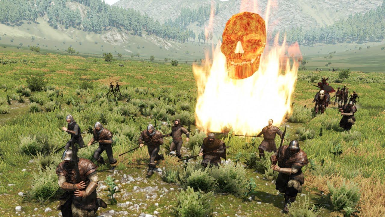 ОГНЕННЫЙ МАГ В M&B 2: Bannerlord #shorts смотреть онлайн