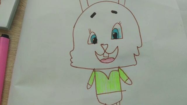 рисую зайчика из коллекции ,,мультяши. вместе творим волшебство" смотреть онлайн