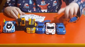 распаковка тобота атлона Чемпиона.