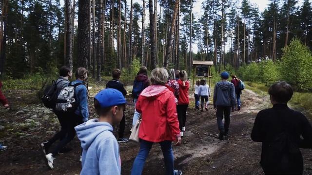 Экологическая тропа в Медведском бору. Открытие