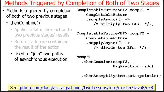 Advanced Java CompletableFuture Features: Two Stage Completion Methods (Part 1) смотреть онлайн