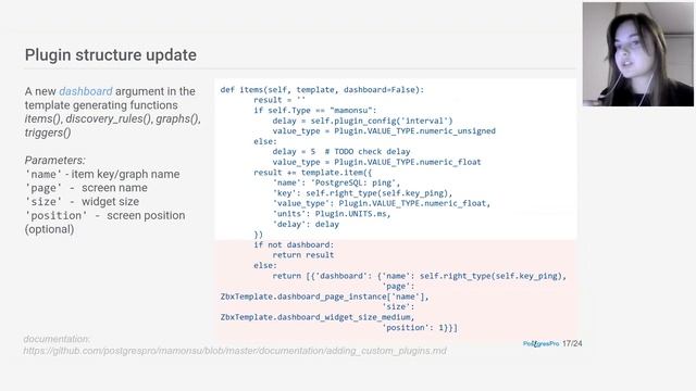 Mamonsu 3.0: New Features and QuickStart by Alexandra Kuznetsova, Postgres Professional смотреть онлайн