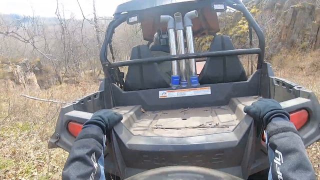 экспедиция на квадроциклах к метеориту. палласово железо.серия1.