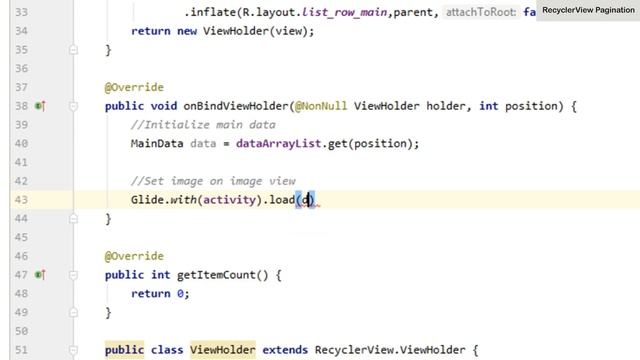 How to Implement RecyclerView Pagination in Android Studio | RecyclerViewPagination | Android Codin смотреть онлайн