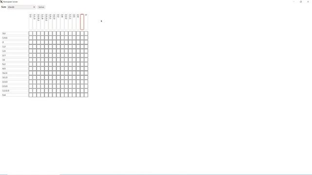 Nonogram Solver Project смотреть онлайн