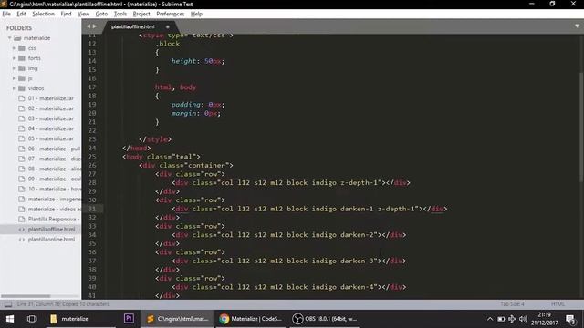 12 - Efecto de Profundidad [Materialize CSS] смотреть онлайн