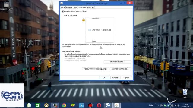 Certificado Digital AC OAB - Configuraçoes de Segurança ( JAVA ) смотреть онлайн