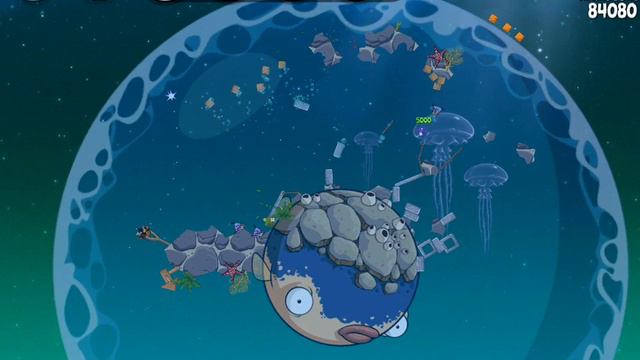 Angry Birds Space Pig Dipper 6-19 Прохождение на 3 Звезды смотреть онлайн