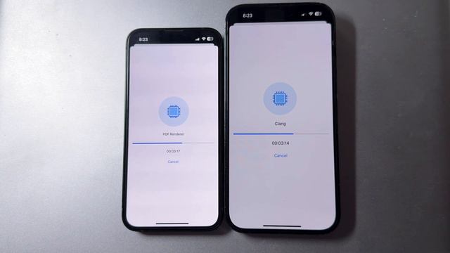 iPhone 13 mini Vs iPhone 14 Pro on iOS 17 смотреть онлайн
