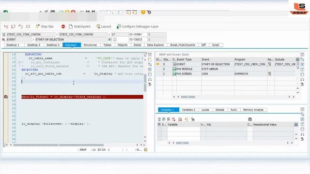How to Change column name of field catalog with IDA | Field catalog in ALV Report in ABAP with IDA смотреть онлайн