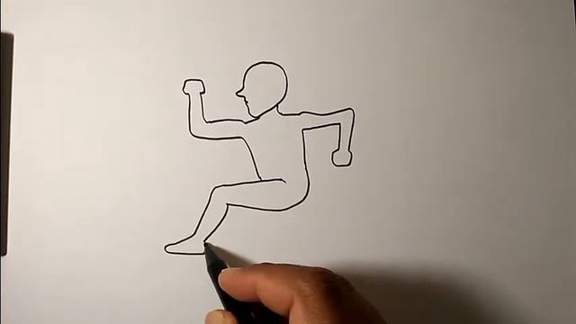 How To Draw People Running | EASY TO FOLLOW