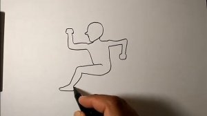 How to draw people running | EASY TO FOLLOW