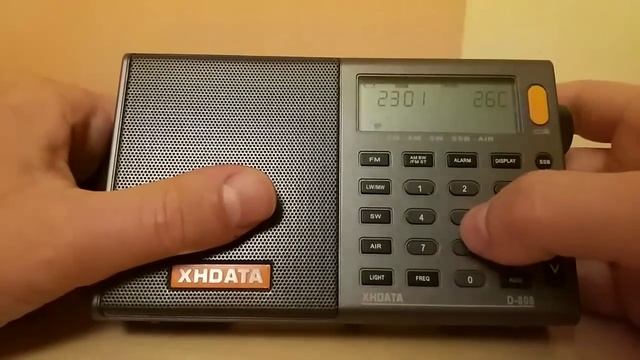 Продажа и обзор радиоприемника XHDATA D-808.