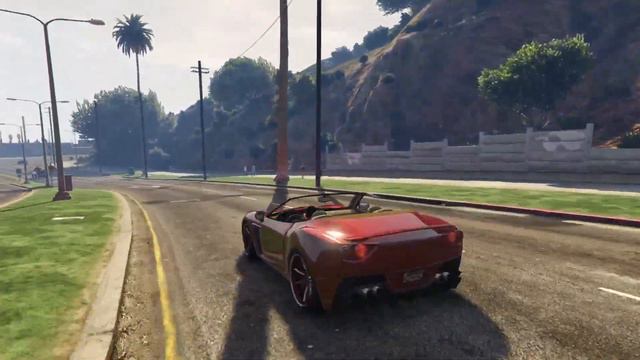 Cars of GTA V: Grotti Carbonizzare, Ferrari Portofino California смотреть онлайн