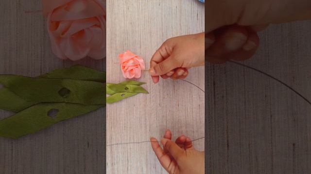 Satin Ribbon Rose Making 🌹🎀|| Ribbon Se Rose Banaye 💝||Ribbon Craft||🎀SUJATA DAS