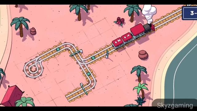 Railbound puzzle game - Zone 3 Solutions - guide walk through смотреть онлайн