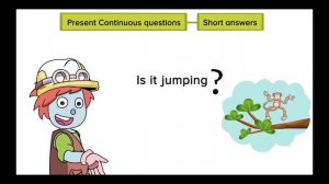 PRESENT CONTINUOUS QUESTIONS AND SHORT ANSWERS