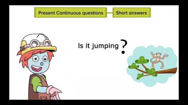 PRESENT CONTINUOUS QUESTIONS AND SHORT ANSWERS