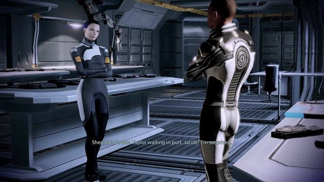 Mass Effect 3: Jacob is thinking about Shepard (Romance) смотреть онлайн