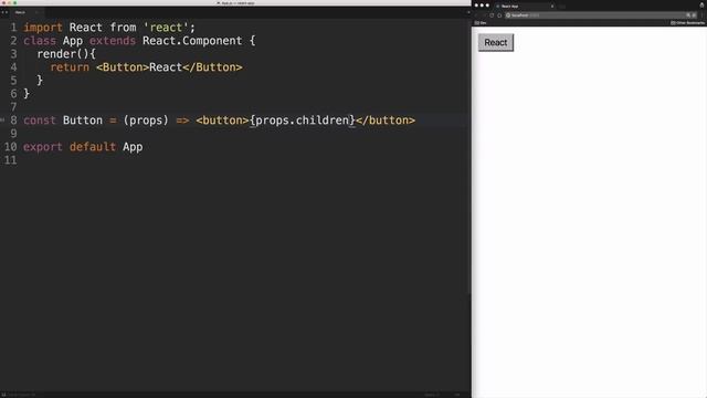 07 egghead react accessing child properties смотреть онлайн