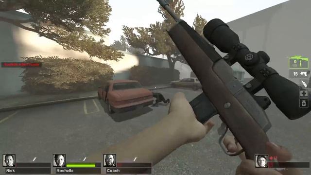 Left 4 Dead 2 - Expert Solo Snipe Fest (Dead Center) смотреть онлайн