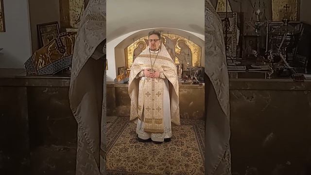 Проповедь на литургии 20 января. смотреть онлайн
