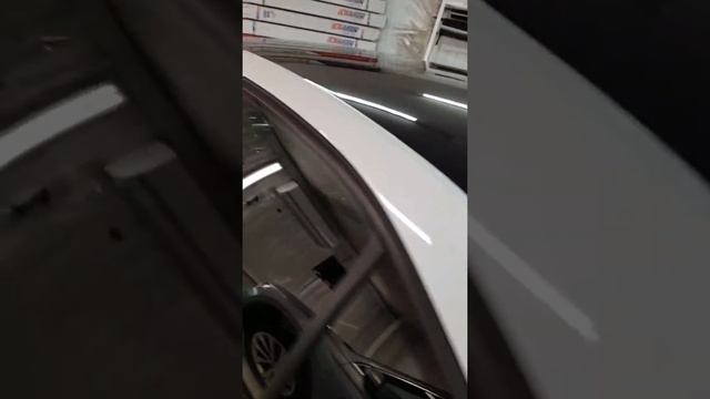 Skoda Octavia - оклеили крышу черной глянцевой пленкой, зеркала оклеили пленкой Oracal 970 серии смотреть онлайн