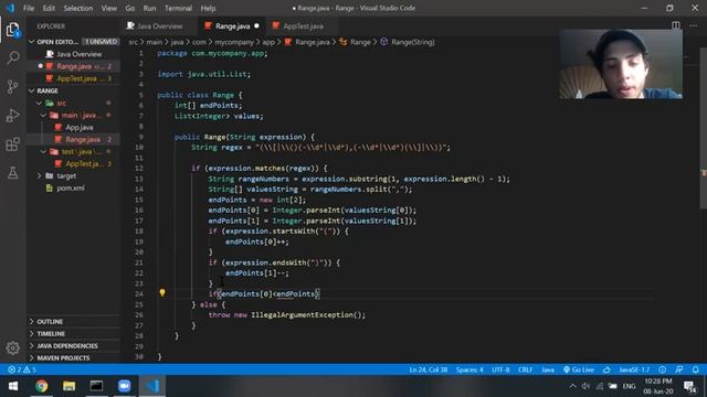 Building Range app in Java using TDD смотреть онлайн