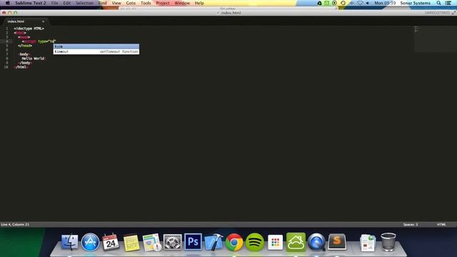 HTML Basics Tutorial 25 - Script Tag смотреть онлайн