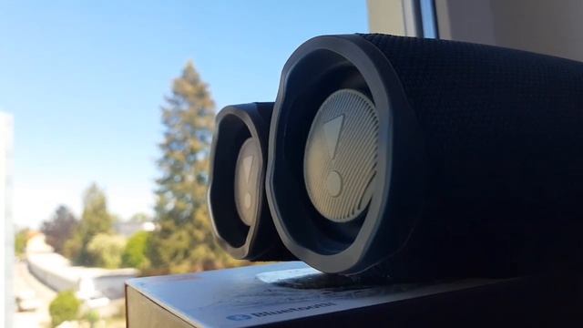 JBL CHARGE 4 BLUE GG AND BLACK TL BASS TEST смотреть онлайн