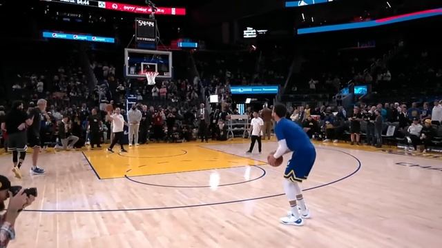 Steph Curry's AMAZING Full Pre-game Routine! | January 22, 2023