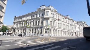 Прогулки по Москве. Интересные дома по Большой Лубянке.Дом Орлова-Денисова. Дом страх.общества Якор