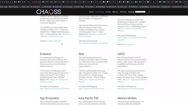 CHAOSS Africa Community Call January 12 2023 смотреть онлайн