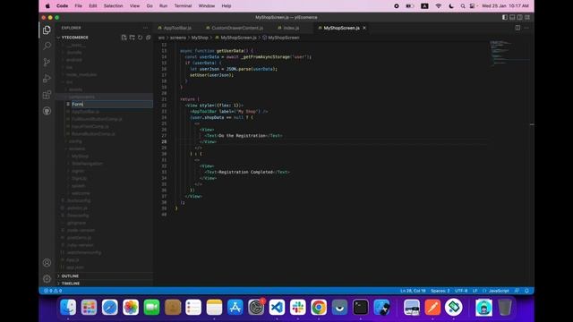 React Native CLI | Create Forms | Part 12 смотреть онлайн