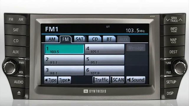 2011 Avalon Audio System - Use the Auxiliary Input смотреть онлайн